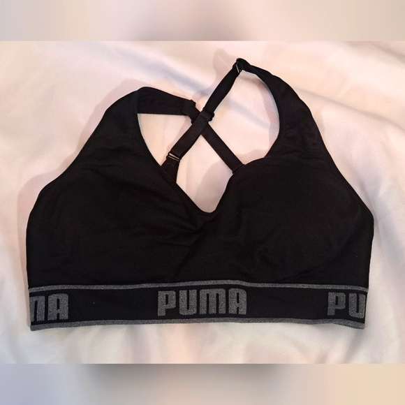 Two Puma Sports bras size large - Picture 1 of 4